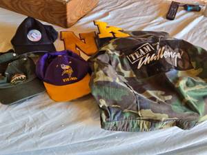 lot 382 image: GTE Team Challenge Camouflage Coveralls (Mens XL) Sports Caps, and Patches