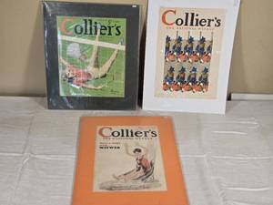 lot 470 image: Colliers The National Weekly Magazine Covers