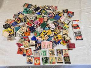 lot 481 image: Lot of Vintage Matchbooks and Matchbook Covers