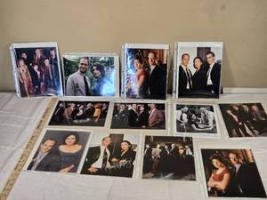 lot 503 image: 3 Christopher Meloni and Mariska Hargitay Autographed Phtos and other Law & Order SVU Cast Photos