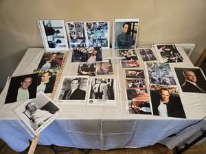 lot 504 image: Photograph Collection of Law & Order SVU Featuring Christopher Meloni Including 2 Autographed Photos