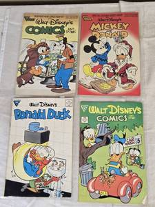 lot 510 image: Walt Disneys Comic Book Lot including Donald Duck, Mickey and Donald, and Comics and Stories Issues