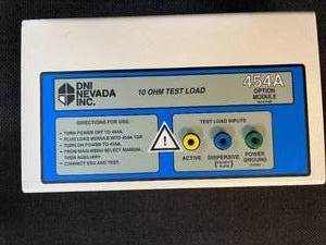 lot 24 image: MSRP $800 Dynatech DNI Nevada 454A 10-Ohm Test Load Option Module  Precision Resistive Load for ESU Analyzer Output Verification, Biomedical Engineering &amp Electrosurgical Unit Testing - Great Condition
