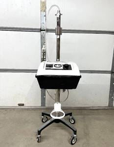 lot 27 image: Aeros Instruments 5600 Portable Suction Machine - Heavy-Duty Mobile Suction, Maintenance-Free Oil-Less Rotary Carbon Vane Pump, Includes Hydrophobic Bacterial Filter - Great Condition