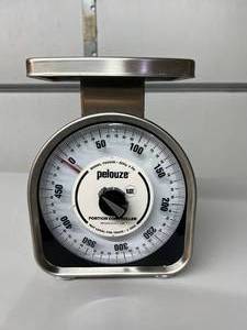 lot 57 image: Pelouze Mechanical Portion Control Scale - Consistent &amp Accurate Measurements, Robust and Easy to Clean, Clear Readable Dials - Great Condition