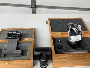 lot 71 image: $$$ Zeiss Humphrey Systems and Peak Optical Comparator Contact Lens Inspection Tools - All Excellent Condition