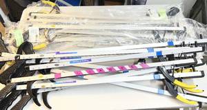 lot 80 image: Lot of NEW &amp Used Sammons Preston 4109 26 Reachers - Lightweight Aluminum Grabber, Ergonomic Trigger Handle with Secure Grip Rubber Tip