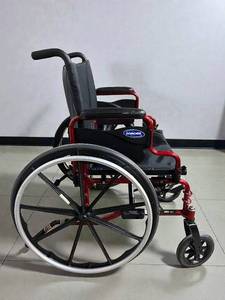 lot 8 image: MSRP $1,000 Invacare 9000 XDT Rehab-Grade Manual Wheelchair - 350lb Capacity Extra Wide -22 W Seat, Heavy-Duty Construction, Traditional Rear-Wheel Drive for Maneuverability - Great Condition