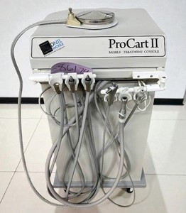 MSRP $12,000+ DNTL Works ProCart II Dental Mobile Treatment Console Self-Contained Portable Operatory Unit with Multiple Handpiece Connections, Air/Water Syringe, Integrated Suction, Hose Management System, Compact Mobile Cabinet - Works Great!