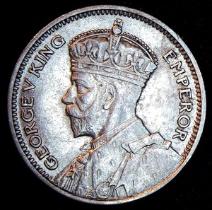 lot 49 image: High Grade 1936 Silver New Zealand 6 Pence, Very Light Circulation, Original Surfaces wGood Luster, KM#2