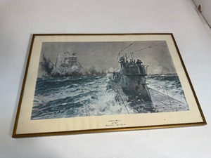 lot 72 image: WWI Claus Bergen Imperial Navy Kurt Wippern Submarine U 58 Enemy Voyage Atlantic