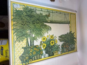 lot 78 image: IDA PELLEI Rare Vintage 1970s Extra Large Format Print Summer Afternoon