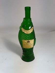 lot 23 image: Vintage 1965 Antinori Bianco Fish Wine Decanter Bottle