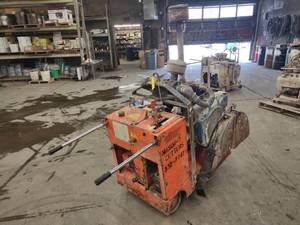 lot 12 image: Norton Clipper 658-KET Concrete Saw...