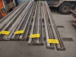lot 239 image: (2) Cushion Cut Wall Saw Tracks, 98...