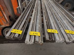 lot 246 image: (2) Cushion Cut Wall Saw Tracks, 89...