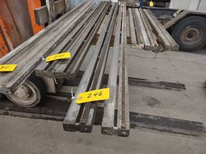 lot 248 image: (2) Cushion Cut Wall Saw Tracks, 98...