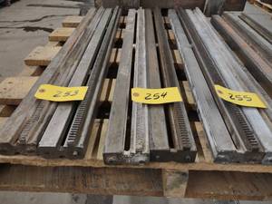 lot 254 image: (2) Cushion Cut Wall Saw Tracks, 40...