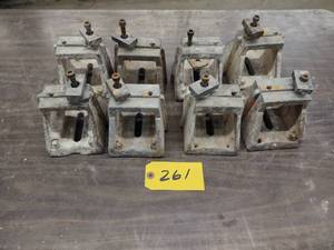 lot 261 image: (8) Wall Saw Track Mounting Blocks...