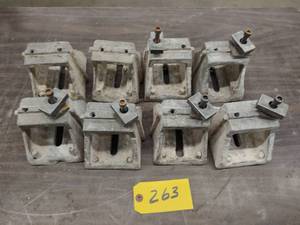 lot 263 image: (8) Wall Saw Track Mounting Blocks...