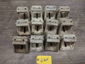 lot 264 image: (12) Wall Saw Track Mounting Blocks...