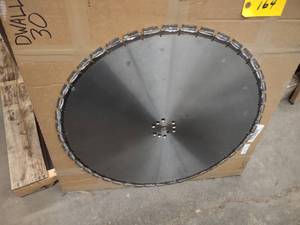 lot 164 image: Diamond Blade, 30, Fits Concrete W...