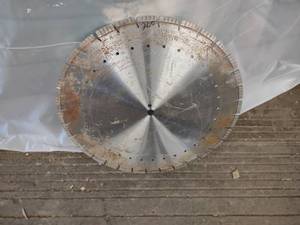 lot 200 image: Diamond Blade, 24x.155, Fits Concr...