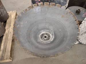 lot 210 image: Diamond Blade, 30x.220, Fits Concr...