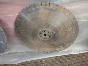lot 216 image: Diamond Blade, 24x.220, Fits Concr...