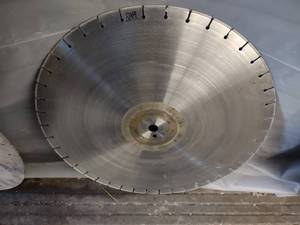 lot 219 image: Diamond Blade, 24x.187, Fits Concr...