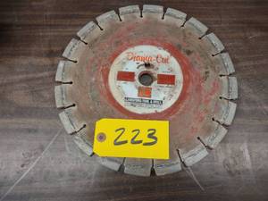 lot 223 image: Diamond Blade, 12x.375 ...