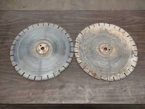 lot 228 image: (2) Diamond Blades, 18x.155, Fits ...