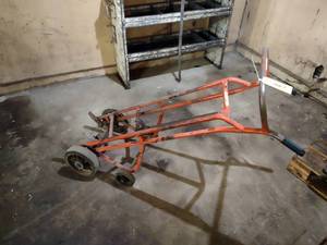 lot 407 image: Barrel Cart...