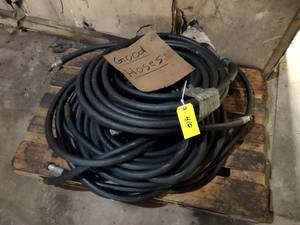 lot 410 image: Assorted Hydraulic Hoses, 3000 PSI,...