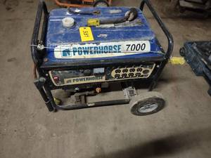 lot 339 image: Power Horse Generator, 7000 Watt...