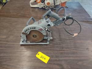 lot 356 image: Skilsaw HD5860 Worm Drive Saw, 8 1...