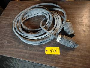lot 472 image: 3 Phase Extension Cord...