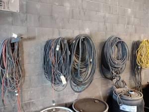 lot 496 image: Assorted Cords, Hoses, & Rope, On (...