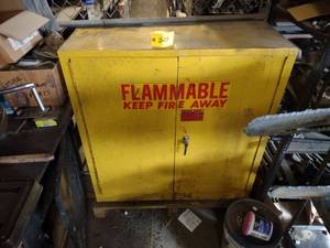 lot 505 image: Eagle 30 Gallon Flammable Cabinet w...