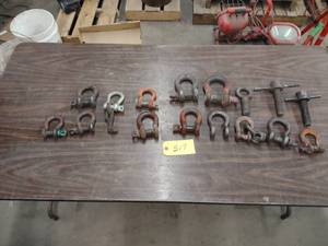 lot 517 image: Assorted Clevises & Eye Bolts...