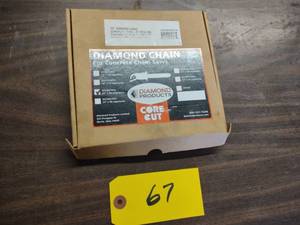 lot 67 image: Diamond Products Diamond Chainsaw C...