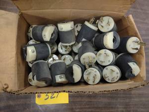 lot 521 image: Assorted Twist Lock Plugs...