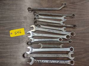 lot 542 image: Assorted Wrenches...