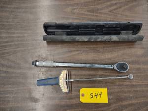 lot 549 image: (2) Torque Wrenches...