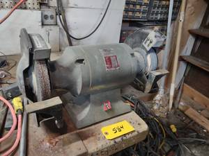 lot 584 image: Dayton 10 Bench Grinder...
