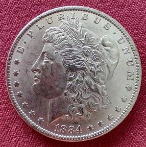 lot 71 image: Nice 1884-O Morgan Dollar
