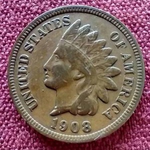lot 77 image: 1908-S Indian Penny - Nice Key Coin