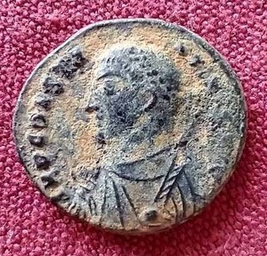 lot 100 image: Awesome 4th Century Licinius II Roman Campgate Ancient Coin