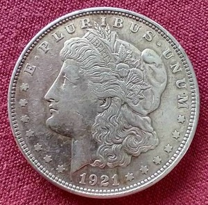 lot 104 image: 1921-D Morgan Dollar