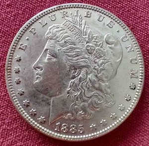 lot 111 image: 1885 Morgan Dollar